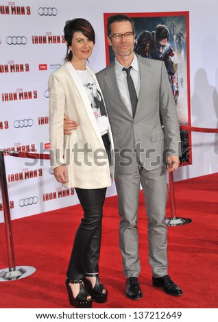 Guy Pearce & wife Kate Mestitz at the Los Angeles premiere of his movie \