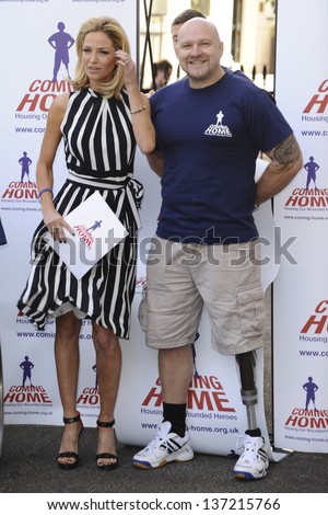 Sarah Harding is announced as the new face of the Coming Home charity for wounded service personnel , London. 23/04/2013