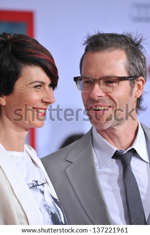 Guy Pearce & wife Kate Mestitz at the Los Angeles premiere of his movie 