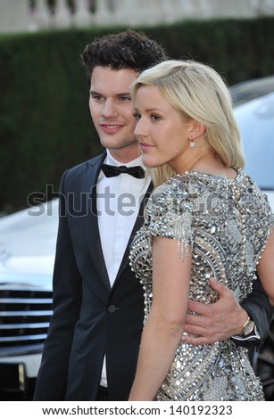 Ellie Goulding & Jeremy Irvine at amfAR's 20th Cinema Against AIDS Gala at the Hotel du Cap d'Antibes, France May 23, 2013  Antibes, France