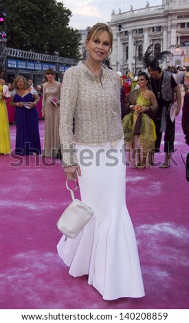 Melanie Griffith walks the red carpet during the Life Ball 2013 held in Vienna, Austria. 25/05/2013