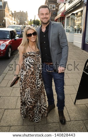 Danny Dyer arriving for the launch of Daniella Westbrooks new book \