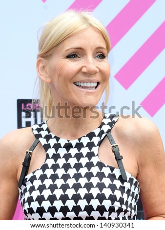 Michelle Collins arriving for Lorraine's High Street Fashion Awards, London. 22/05/2013