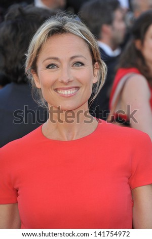 Anne-Sophie Lapix at the gala premiere of \