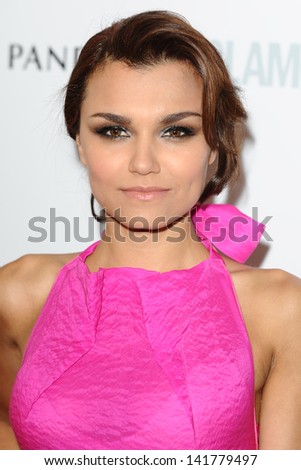 Samantha Barks arriving for the 2013 Glamour Women of The Year Awards, Berkeley Square, London. 04/06/2013