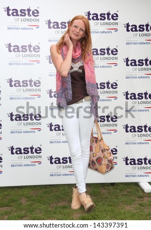 Olivia Inge at The Taste of London 2013 held in Regents Park London. 19/06/2013