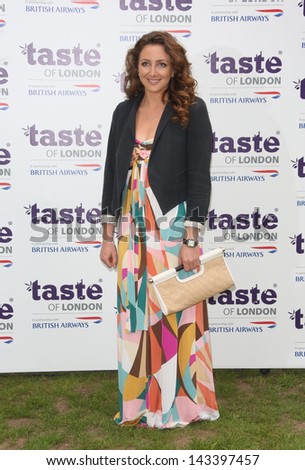 Natasha Corrett at The Taste of London 2013 held in Regents Park London. 19/06/2013