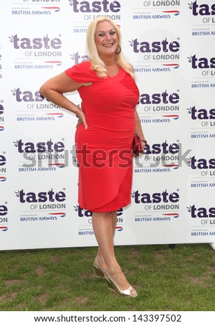 Vanessa Feltz at The Taste of London 2013 held in Regents Park London. 19/06/2013