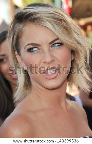 Julianne Hough at the world premiere of \