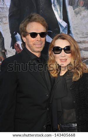 Producer Jerry Bruckheimer & wife at the world premiere of his new movie \