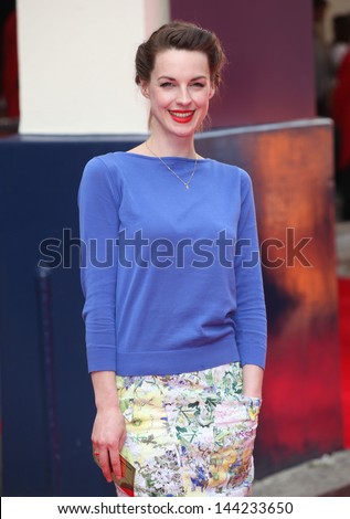 Jessica Raine arriving for the Charlie And The Chocolate Factory Press Night, at Theatre Royal, London. 25/06/2013