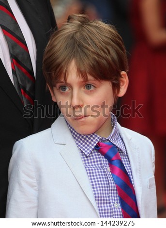 James Broderick arriving for the Charlie And The Chocolate Factory Press Night, at Theatre Royal, London. 25/06/2013