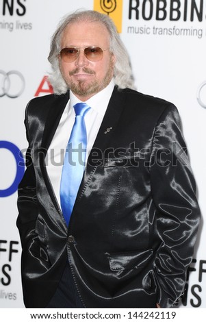 Barry Gibb arriving for the Nordoff Robbins Silver Clef Awards 2013 at the Hilton Park Lane, London. 28/06/2013