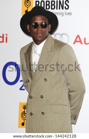 Labrinth arriving for the Nordoff Robbins Silver Clef Awards 2013 at the Hilton Park Lane, London. 28/06/2013