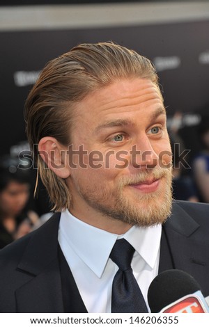 Charlie Hunnam At The Premiere Of His New Movie Pacific Rim At The Dolby Theatre, Hollywood. July 9, 2013 Los Angeles, Ca