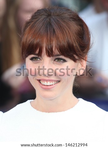 Ophelia Lovibond arriving for The World\'s End World Premiere, at Empire Leicester Square, London. 10/07/2013