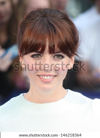 Ophelia Lovibond arriving for The World's End World Premiere, at Empire Leicester Square, London. 10/07/2013