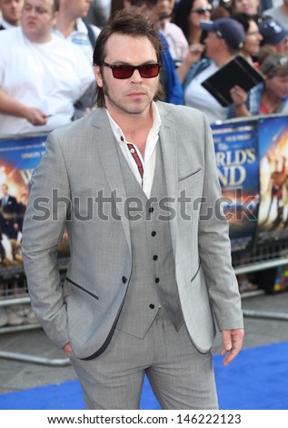 Gaz Coombes arriving for The World\'s End World Premiere, at Empire Leicester Square, London. 10/07/2013