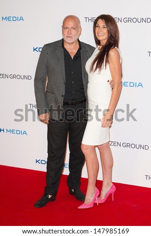 Gary Goldsmith and Julie-Ann Brown arriving for The Frozen Ground UK Premiere, at Vue West End, London. 17/07/2013