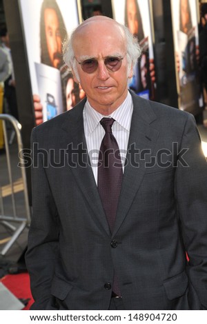 Larry David at the Los Angeles premiere for his HBO film 