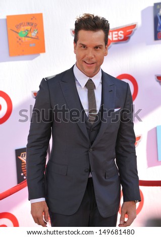 Dane Cook at the world premiere of his movie Disney's Planes at the El Capitan Theatre, Hollywood. August 5, 2013  Los Angeles, CA