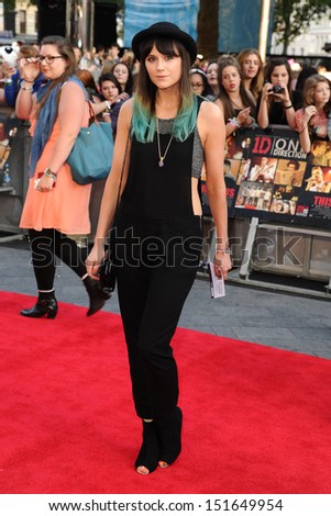 Lilah Parsons arriving for the \