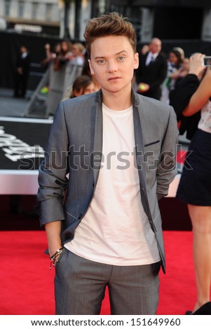 Connor Maynard arriving for the \