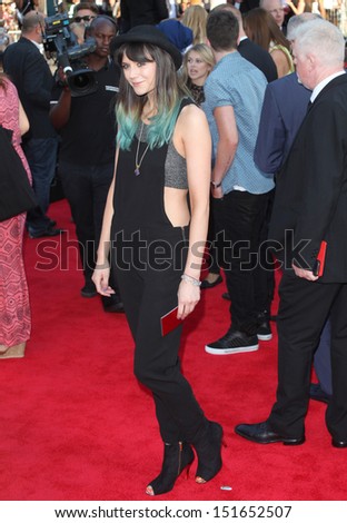 Lilah Parsons at the UK Premiere of \'One Direction, This Is Us\' at the Empire Leicester Square, London. 20/08/2013