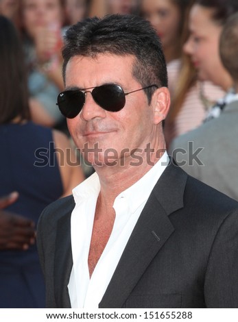 Simon Cowell at the UK Premiere of 'One Direction, This Is Us' at the Empire Leicester Square, London. 20/08/2013