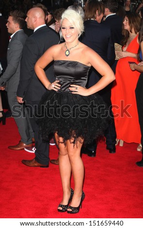 Amelia Lily at the UK Premiere of \'One Direction, This Is Us\' at the Empire Leicester Square, London. 20/08/2013