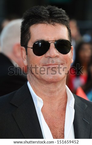 Simon Cowell arriving for the \