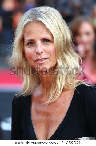 Ulrika Jonsson arriving for the One Direction This is Us World film premiere, London. 20/08/2013