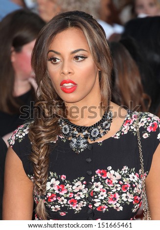 Rochelle Wiseman at the UK Premiere of \'One Direction, This Is Us\' at the Empire Leicester Square, London. 20/08/2013