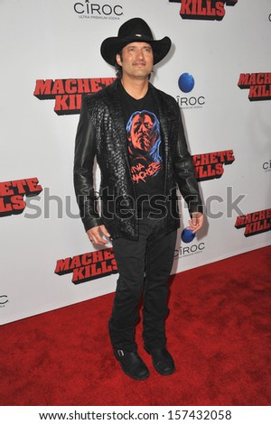 Writer/director Robert Rodriguez at the Los Angeles premiere of his movie \