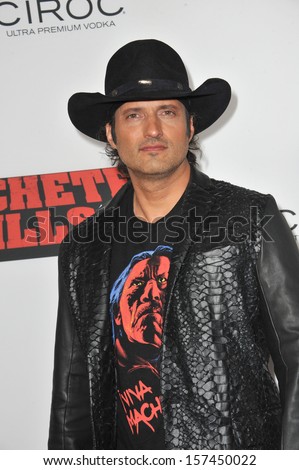 Writer/director Robert Rodriguez at the Los Angeles premiere of his movie \