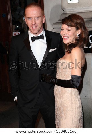 Damian Lewis and Helen McCrory arriving for the BFI Gala Dinner, at The Grand, London. 08/10/2013