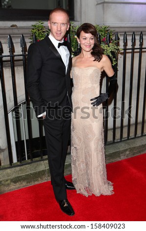 Damian Lewis and Helen McCrory arriving for the BFI Gala Dinner, at The Grand, London. 08/10/2013