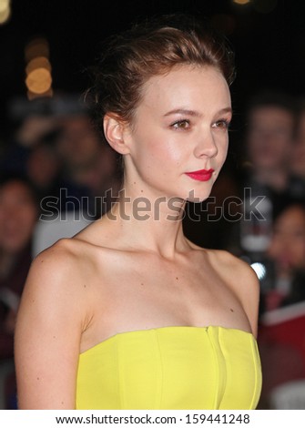 Carey Mulligan arriving for the Inside Llewyn Davis Premiere, at Odeon Leicester Square, London. 15/10/2013