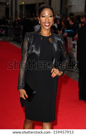 Nikki Amuka-Bird arriving for the premiere of \