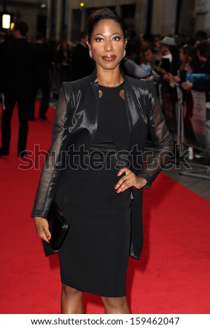 Nikki Amuka-Bird arriving for the premiere of \
