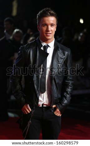 Sam Callahan arriving for the world premiere of \