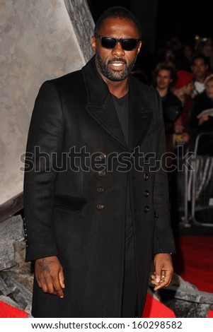 Idris Elba arrives for the world premiere of \