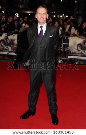 Christopher Eccleston arrives for the world premiere of \