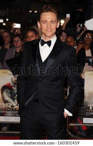 Tom Hiddleston arrives for the world premiere of \