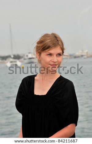 Clemence Poesy at photocall to promote her new movie \