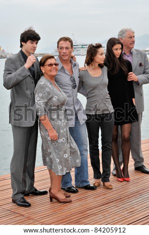 Jean-Claude Van Damme & family at the 61st Annual International Film Festival de Cannes. May 17, 2008  Cannes, France. Picture: Paul Smith / Featureflash