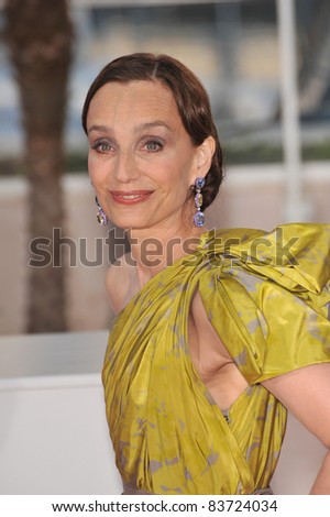 Kristin Scott Thomas at the closing Awards Gala at the 63rd Festival de Cannes. May 23, 2010  Cannes, France Picture: Paul Smith / Featureflash