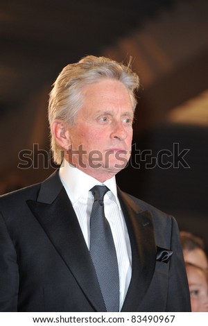 Michael Douglas at the premiere screening of their movie \