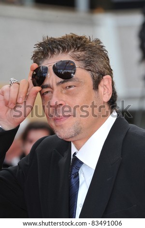 Benicio Del Toro at the premiere screening of 