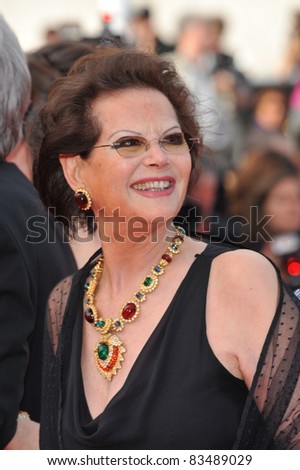 Claudia Cardinale at the premiere screening of \